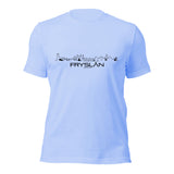 T-Shirt Fryslan cadeau voor elke citylover decoratie kleding relatiegeschenk van WoodWideCities
