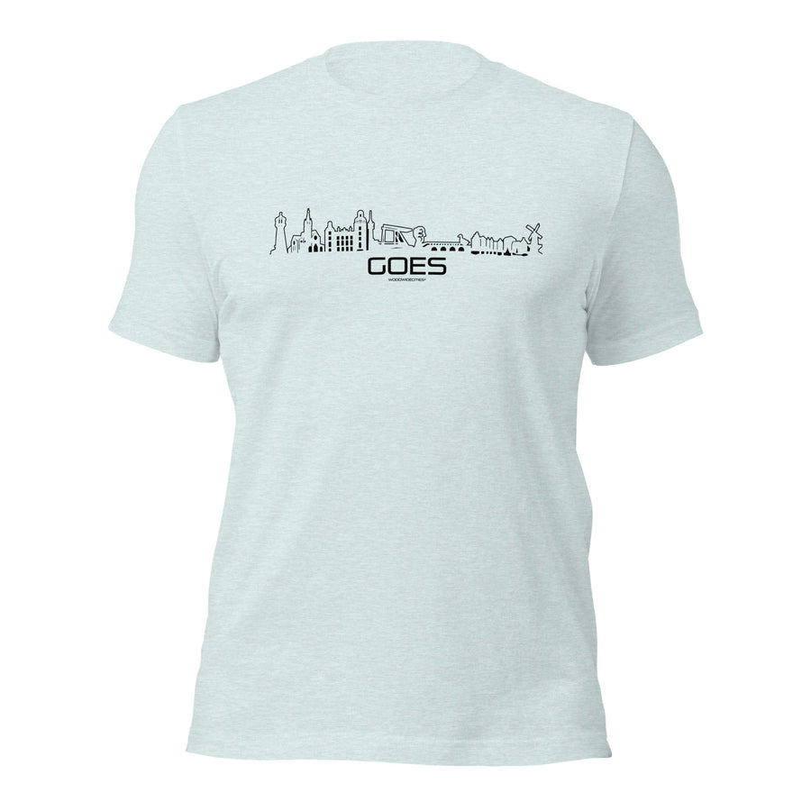 T-Shirt Goes Light Blue S houten cadeau decoratie relatiegeschenk van WoodWideCities