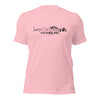 T-Shirt Hamburg Pink S houten cadeau decoratie relatiegeschenk van WoodWideCities