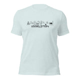 T-Shirt IJsselstein Light Blue S houten cadeau decoratie relatiegeschenk van WoodWideCities