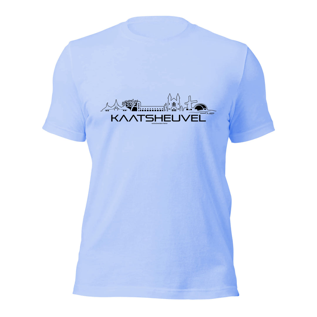 T-Shirt Kaatsheuvel cadeau voor elke citylover decoratie kleding relatiegeschenk van WoodWideCities