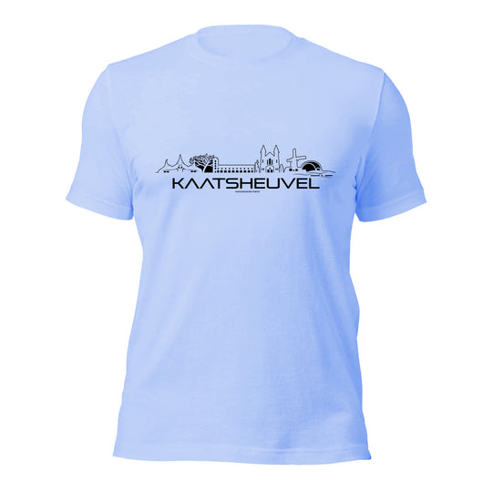 T-Shirt Kaatsheuvel cadeau voor elke citylover decoratie kleding relatiegeschenk van WoodWideCities