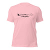 T-Shirt Lommel Roze S houten cadeau decoratie relatiegeschenk van WoodWideCities