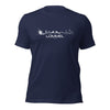T-Shirt Lommel Marineblauw S houten cadeau decoratie relatiegeschenk van WoodWideCities