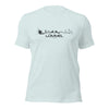 T-Shirt Lommel Gemêleerd prisma ijsblauw S houten cadeau decoratie relatiegeschenk van WoodWideCities