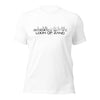 T-Shirt Loon Op Zand White S houten cadeau decoratie relatiegeschenk van WoodWideCities