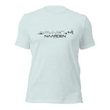 T-Shirt Naarden Light Blue S houten cadeau decoratie relatiegeschenk van WoodWideCities