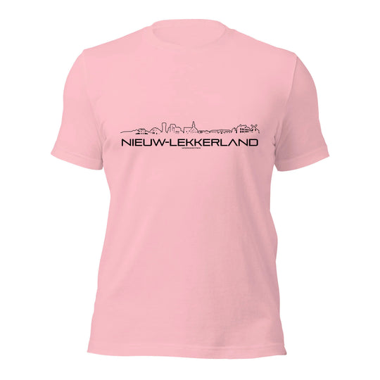 T-Shirt Nieuw-Lekkerland cadeau voor elke citylover decoratie kleding relatiegeschenk van WoodWideCities