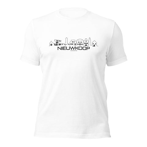 T-Shirt Nieuwkoop White S houten cadeau decoratie relatiegeschenk van WoodWideCities