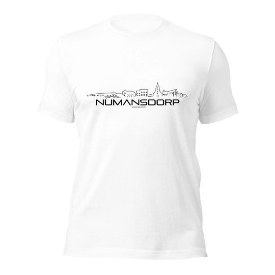 T-Shirt Numansdorp cadeau voor elke citylover decoratie kleding relatiegeschenk van WoodWideCities