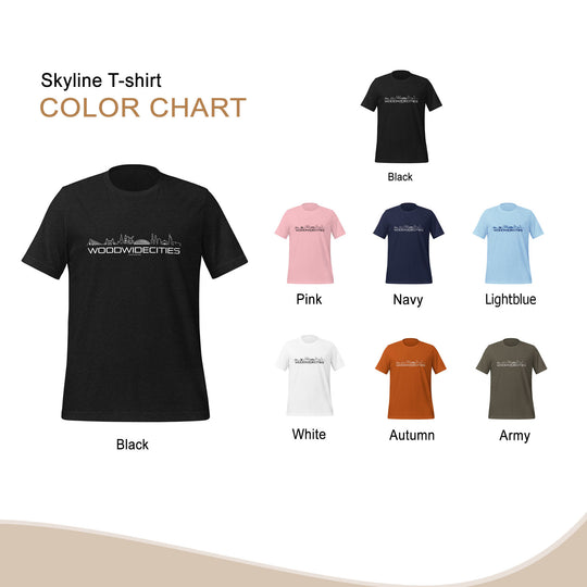 T-Shirt Numansdorp cadeau voor elke citylover decoratie kleding relatiegeschenk van WoodWideCities