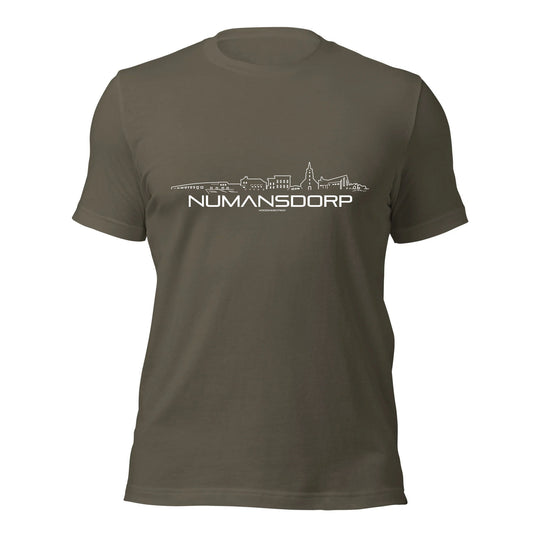 T-Shirt Numansdorp cadeau voor elke citylover decoratie kleding relatiegeschenk van WoodWideCities