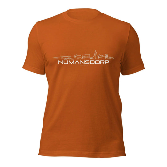 T-Shirt Numansdorp cadeau voor elke citylover decoratie kleding relatiegeschenk van WoodWideCities