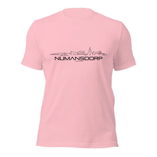 T-Shirt Numansdorp cadeau voor elke citylover decoratie kleding relatiegeschenk van WoodWideCities