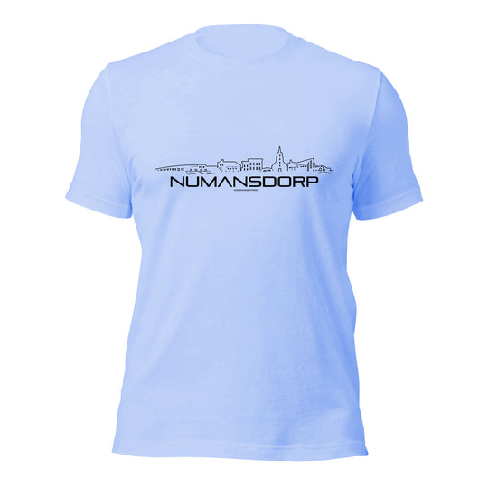 T-Shirt Numansdorp cadeau voor elke citylover decoratie kleding relatiegeschenk van WoodWideCities