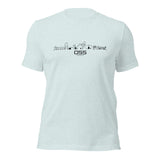 T-Shirt Oss Light Blue S houten cadeau decoratie relatiegeschenk van WoodWideCities