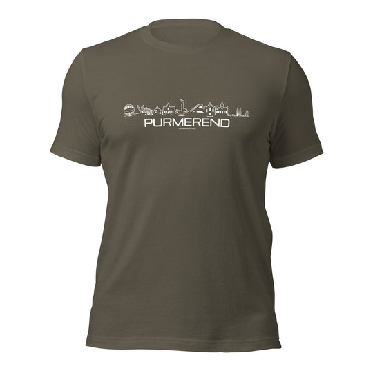T-Shirt Purmerend Army S houten cadeau decoratie relatiegeschenk van WoodWideCities