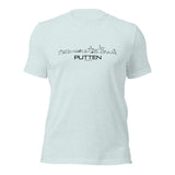 T-Shirt Putten Light Blue S houten cadeau decoratie relatiegeschenk van WoodWideCities