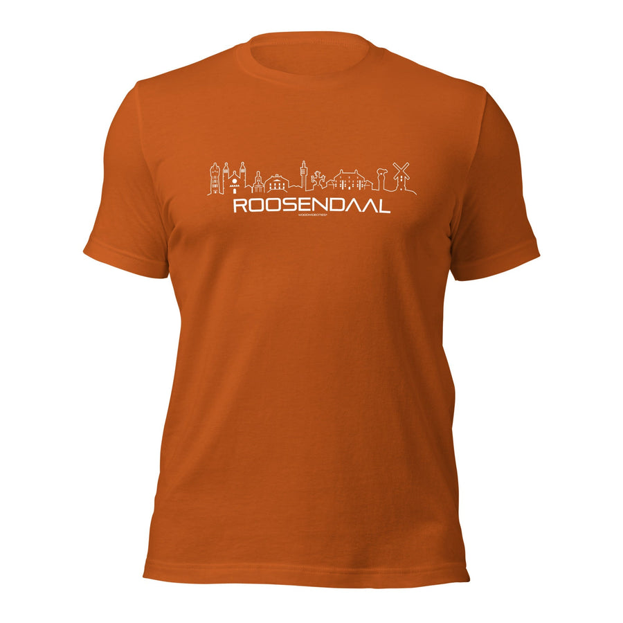 T-Shirt Roosendaal Autumn S houten cadeau decoratie relatiegeschenk van WoodWideCities