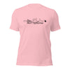 T-Shirt Rotterdam Pink S houten cadeau decoratie relatiegeschenk van WoodWideCities