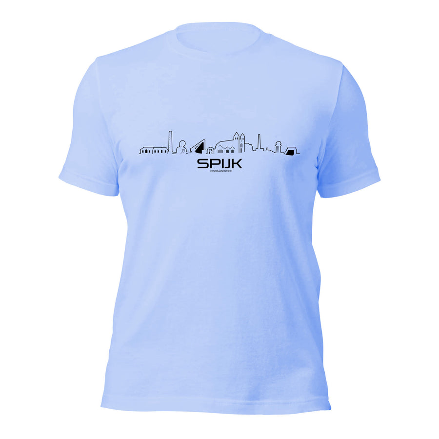 T-Shirt Spijk-Zevenaar cadeau voor elke citylover decoratie kleding relatiegeschenk van WoodWideCities