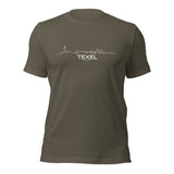 T-Shirt Texel Army S houten cadeau decoratie relatiegeschenk van WoodWideCities