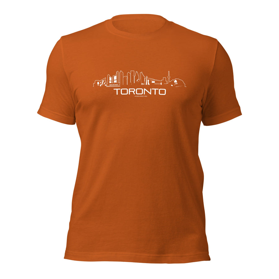 T-Shirt Toronto Autumn S houten cadeau decoratie relatiegeschenk van WoodWideCities