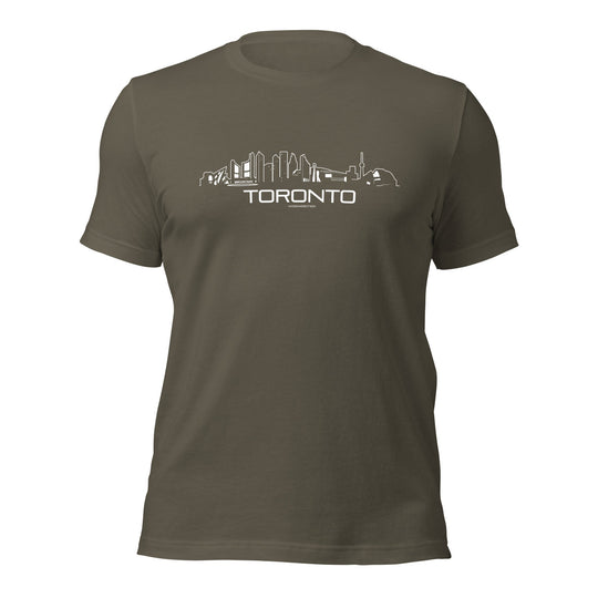 T-Shirt Toronto Army S houten cadeau decoratie relatiegeschenk van WoodWideCities