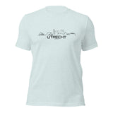 T-Shirt Utrecht Light Blue S houten cadeau decoratie relatiegeschenk van WoodWideCities