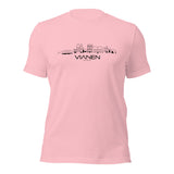 T-Shirt Vianen Pink S houten cadeau decoratie relatiegeschenk van WoodWideCities