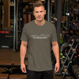 T-Shirt Wageningen houten cadeau decoratie relatiegeschenk van WoodWideCities