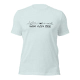 T-Shirt Wijk aan Zee Light Blue S houten cadeau decoratie relatiegeschenk van WoodWideCities