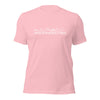 T-Shirt WoodWideCities Roze S houten cadeau decoratie relatiegeschenk van WoodWideCities