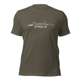 T-Shirt Zwolle Army S houten cadeau decoratie relatiegeschenk van WoodWideCities
