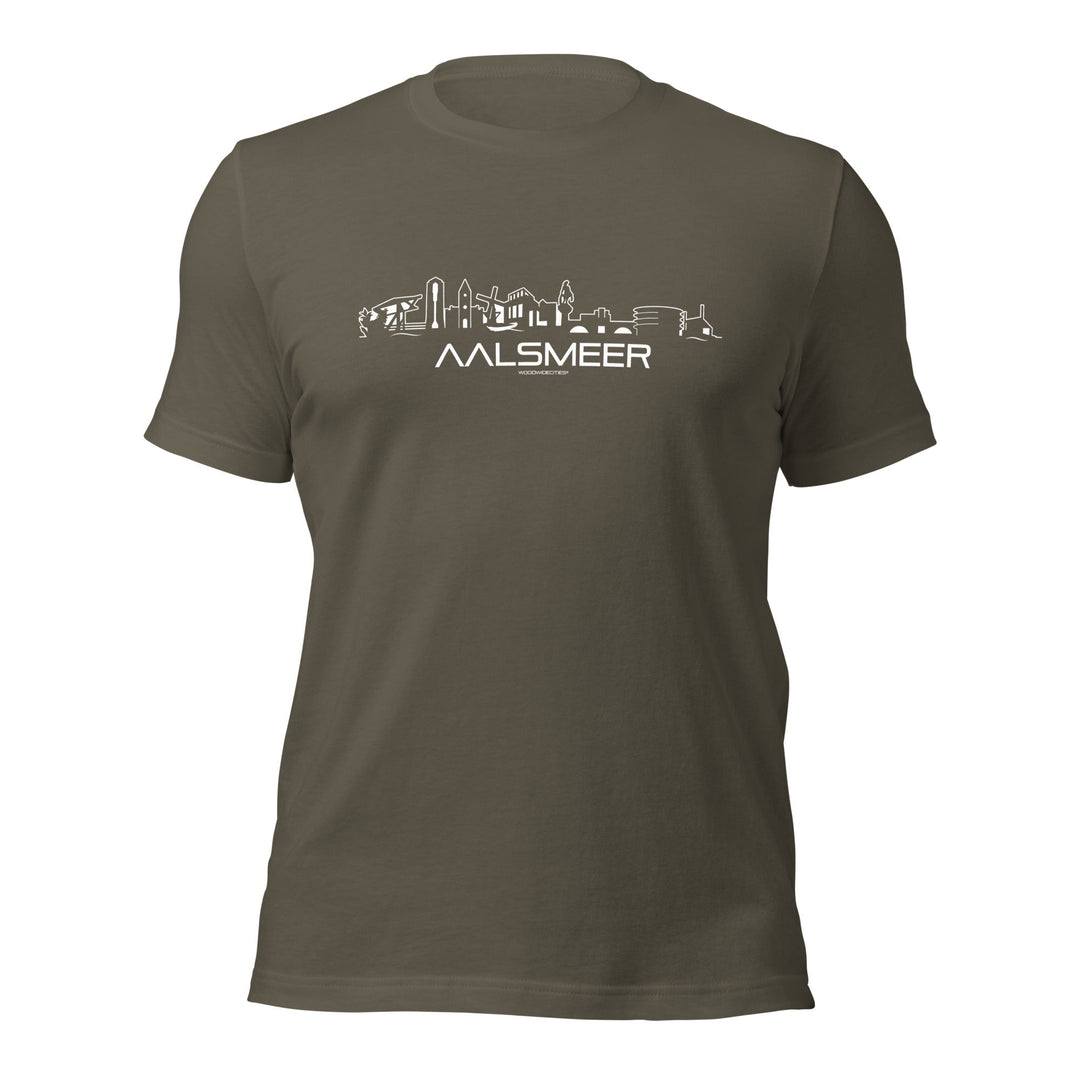 T-shirt Aalsmeer Army S houten cadeau decoratie relatiegeschenk van WoodWideCities