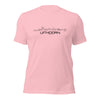 T-shirt Uithoorn Pink S houten cadeau decoratie relatiegeschenk van WoodWideCities