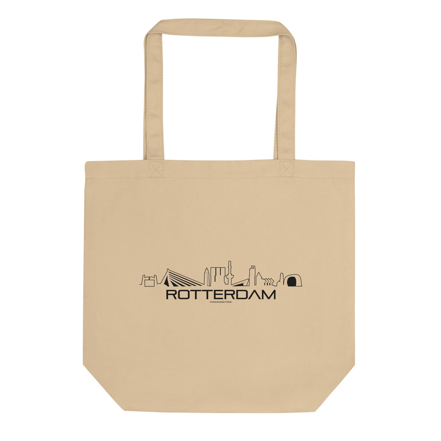 Tas Econsciou Rotterdam Oyster houten cadeau decoratie relatiegeschenk van WoodWideCities