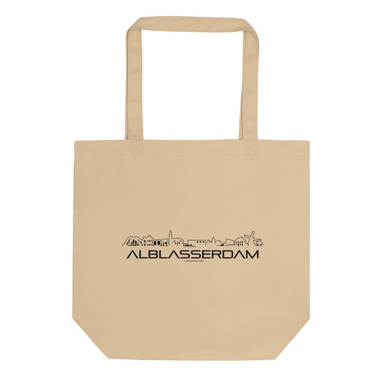 Tas Econscious Alblasserdam Oyster houten cadeau decoratie relatiegeschenk van WoodWideCities