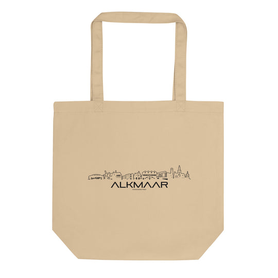 Tas Econscious Alkmaar Oyster houten cadeau decoratie relatiegeschenk van WoodWideCities