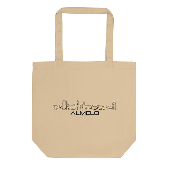 Tas Econscious Almelo Oyster houten cadeau decoratie relatiegeschenk van WoodWideCities