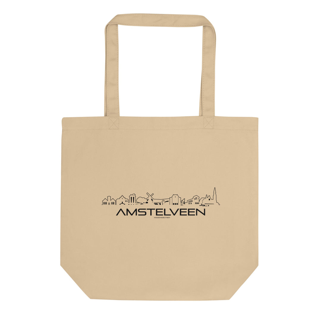Tas Econscious Amstelveen Oyster houten cadeau decoratie relatiegeschenk van WoodWideCities