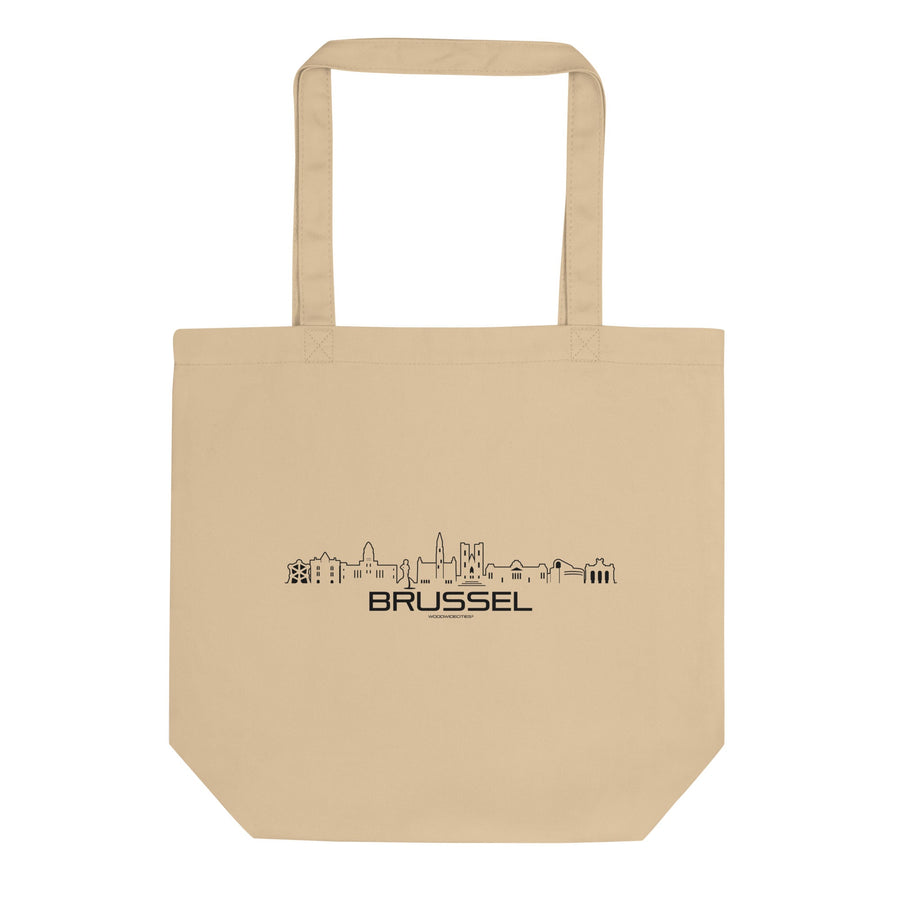 Tas Econscious Brussel Oyster houten cadeau decoratie relatiegeschenk van WoodWideCities