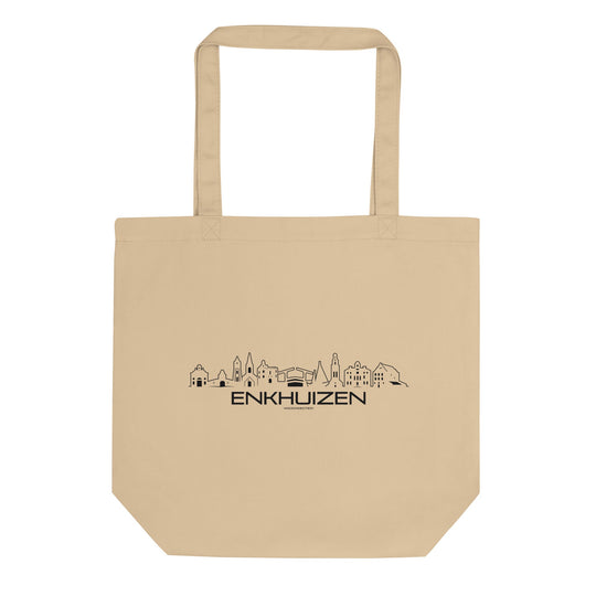 Tas Econscious Enkhuizen Oyster houten cadeau decoratie relatiegeschenk van WoodWideCities