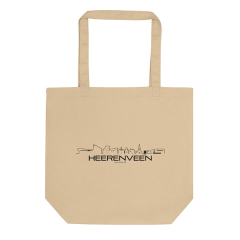 Tas Econscious Heerenveen Oyster houten cadeau decoratie relatiegeschenk van WoodWideCities