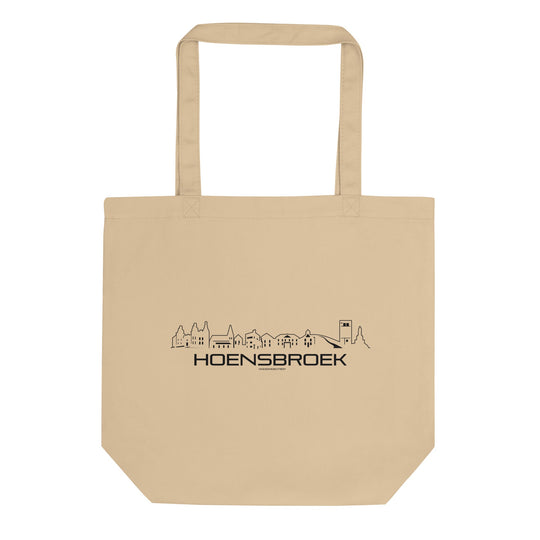 Tas Econscious Hoensbroek Oyster houten cadeau decoratie relatiegeschenk van WoodWideCities