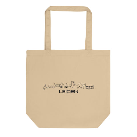 Tas Econscious Leiden Oyster houten cadeau decoratie relatiegeschenk van WoodWideCities