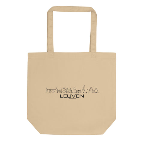 Tas Econscious Leuven Oyster houten cadeau decoratie relatiegeschenk van WoodWideCities