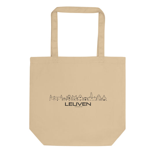 Tas Econscious Leuven Oyster houten cadeau decoratie relatiegeschenk van WoodWideCities