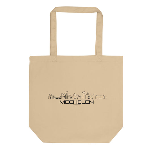 Tas Econscious Mechelen Oyster houten cadeau decoratie relatiegeschenk van WoodWideCities
