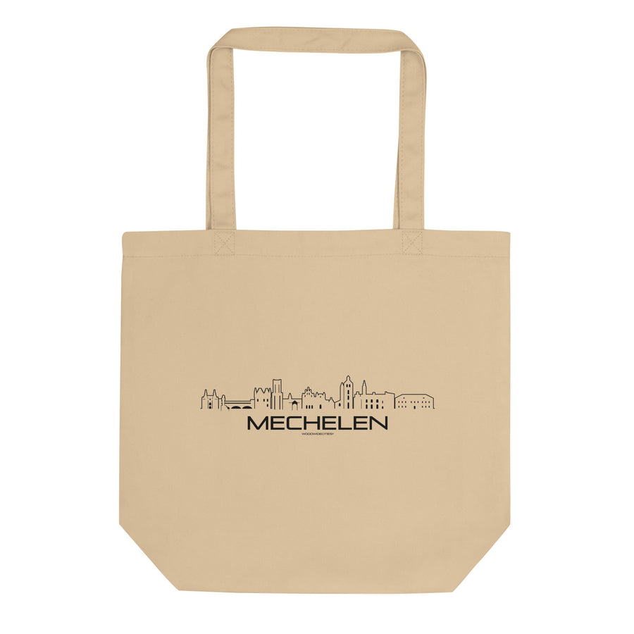 Tas Econscious Mechelen Oyster houten cadeau decoratie relatiegeschenk van WoodWideCities
